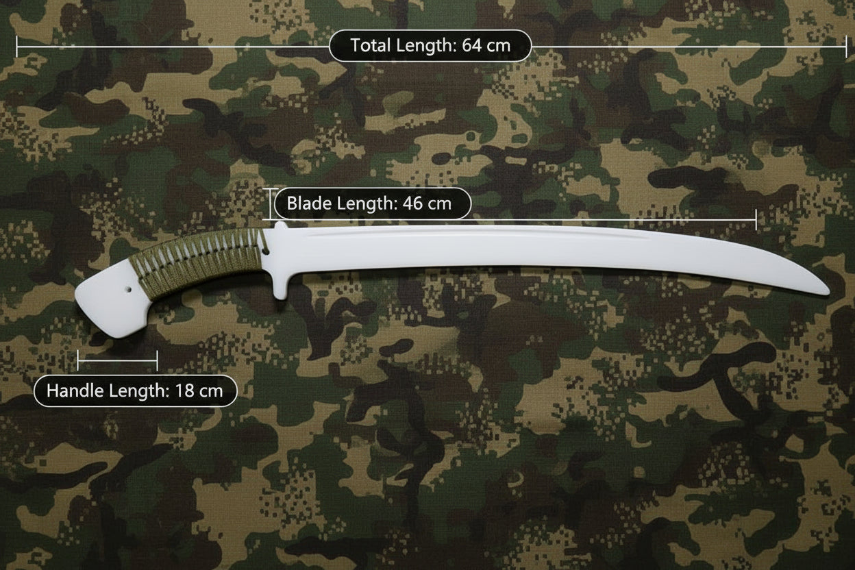 Acrylic Training Sword – Martial Arts Practice Tool