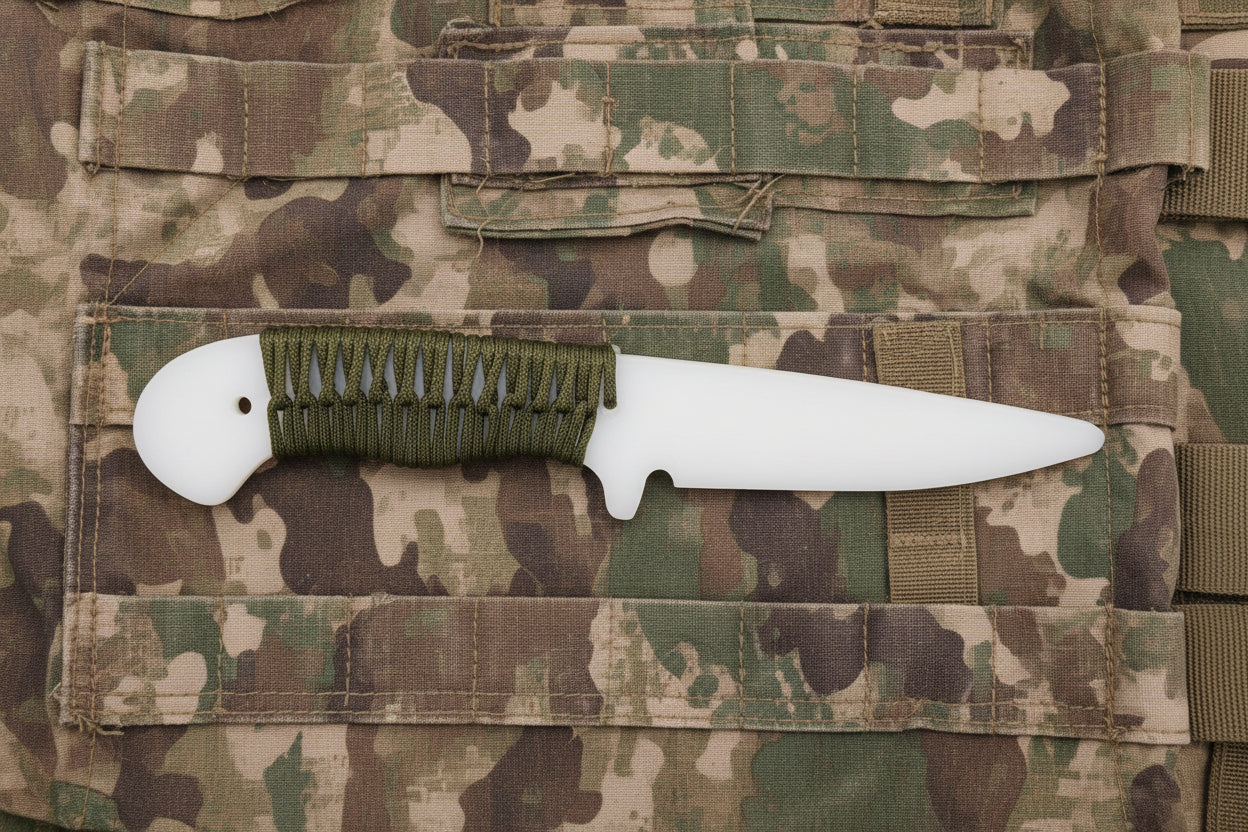 Acrylic Training Knife – Martial Arts Practice Tool