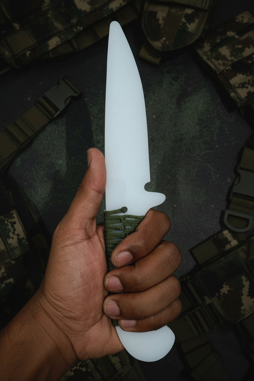 Acrylic Training Knife – Martial Arts Practice Tool